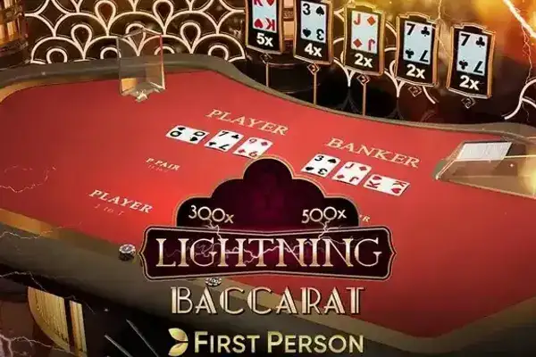 First Person Lightning Baccarat